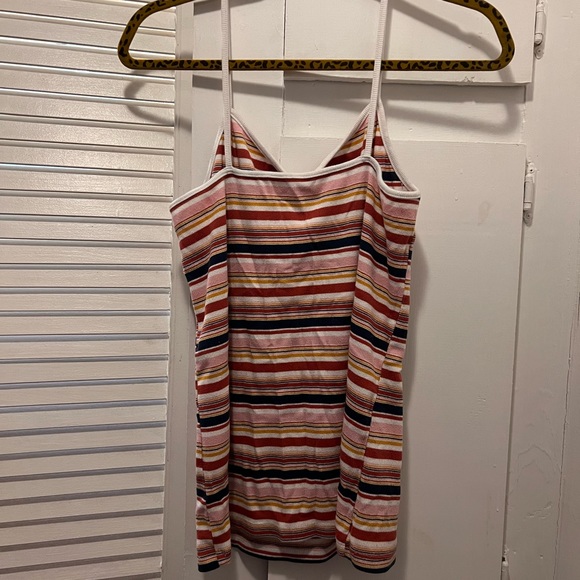 Women’s No Boundaries Striped Spaghetti Strap Tank - Picture 4 of 4